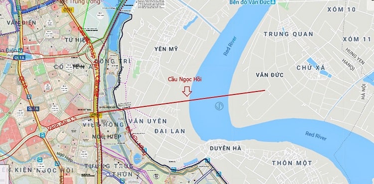 Bản đồ đường vành đai 2.5 Hà Nội Hướng dẫn chi tiết, lợi ích và nhược điểm 1 Bản đồ đường vành đai 2.5 Hà Nội Hướng dẫn chi tiết, lợi ích và nhược điểm