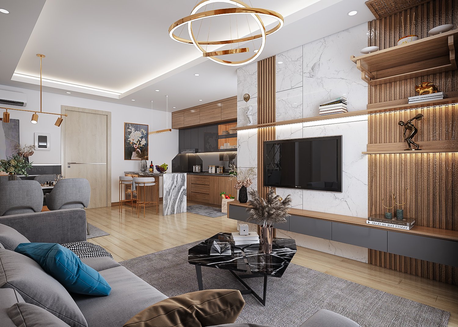 Megahomes - Thiết kế nội thất trọn gói - Sang trọng, hiện đại, đẳng cấp 1 Megahomes - Thiết kế nội thất trọn gói - Sang trọng, hiện đại, đẳng cấp