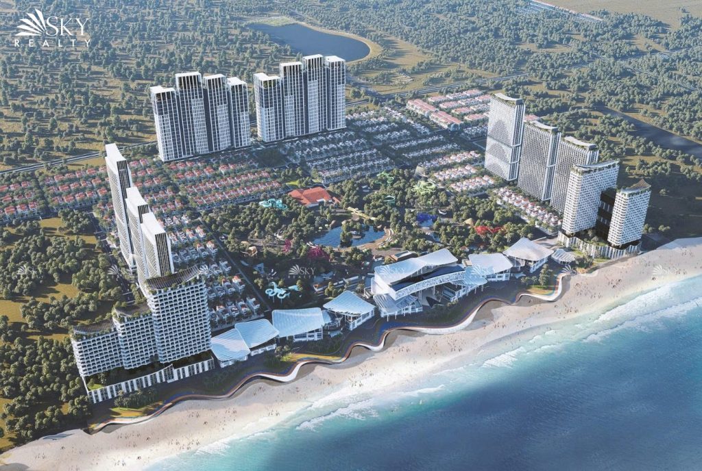 Phối cảnh tổng thể dự án Blanca City