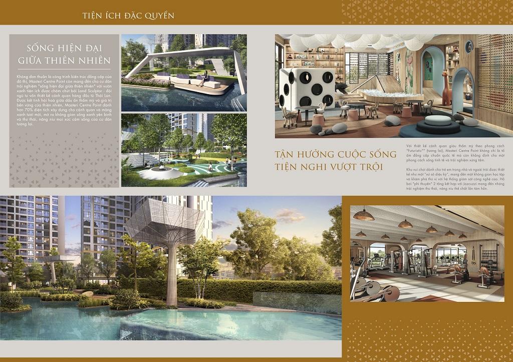 Thông tin tổng quan dự án Masteri Centre Point 2 Hệ tiện ích đẳng cấp Masteri Centre Point