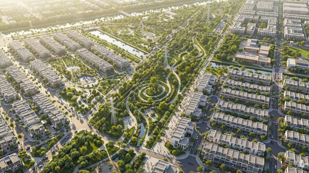 Phối cảnh phân khu